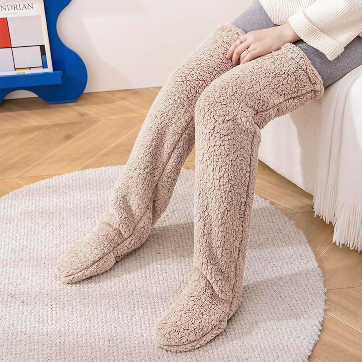 FuzzyToes Long Fuzzy Socks