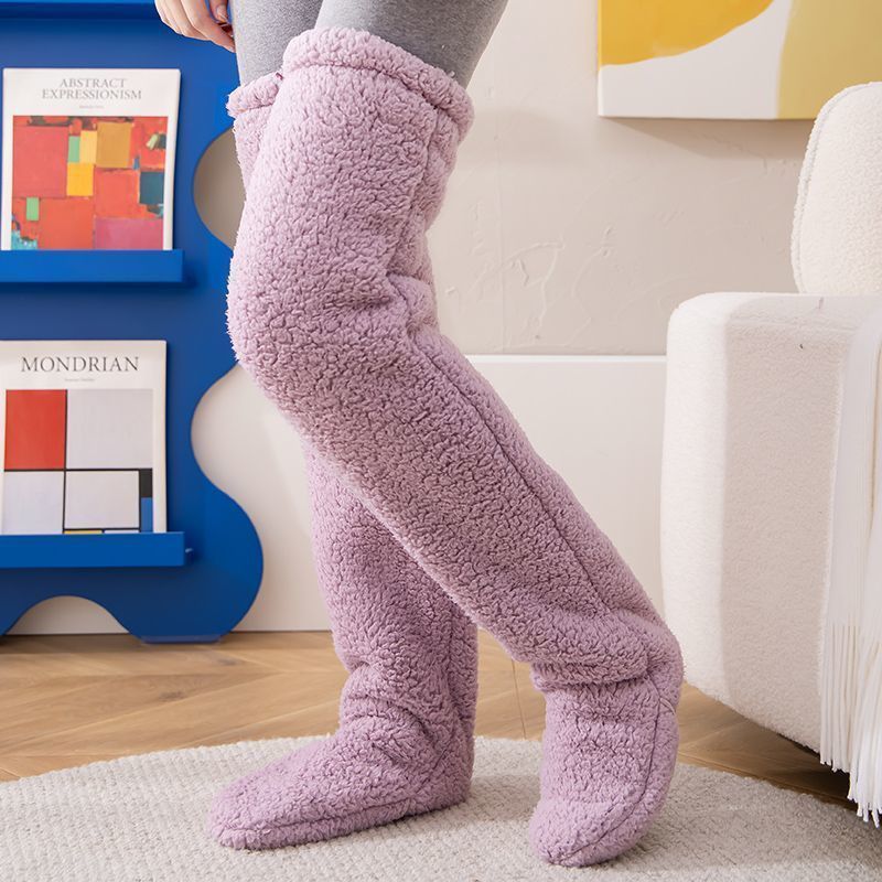 FuzzyToes Long Fuzzy Socks